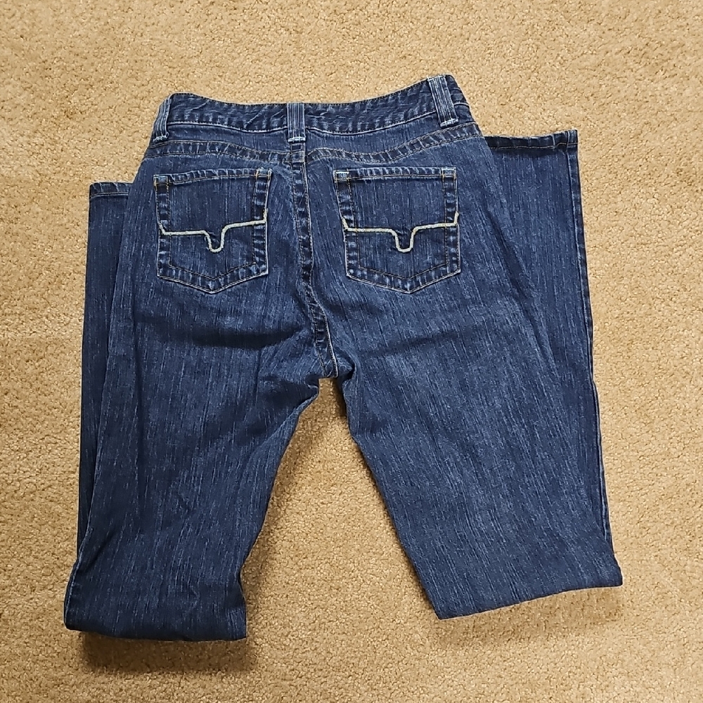 Kimes Teal Gypsy Jeans